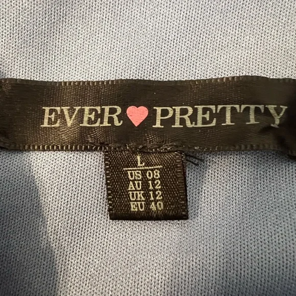 Ever Pretty Elegant Blue Embellished Maxi Dress - Picture 3 of 15